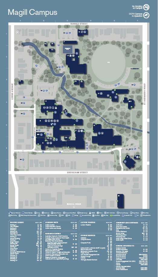 saibt-unisa-magill-campus-map